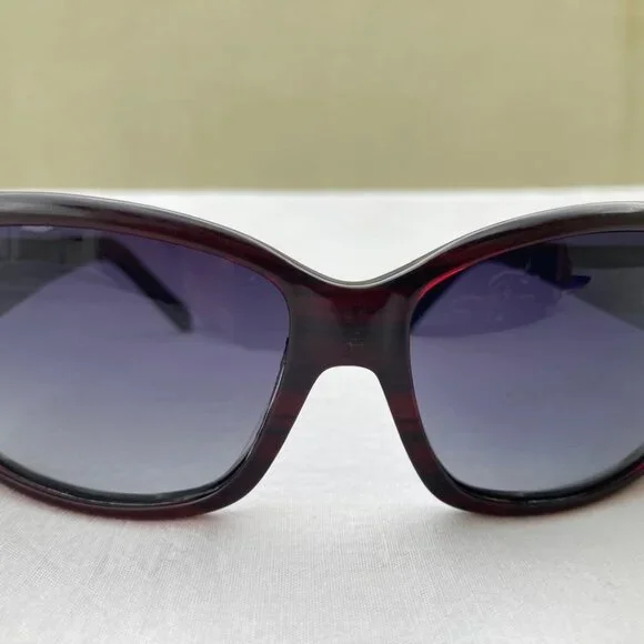 Valentino Women Sunglasses 5522/S 05G0 Burgundy Plastic  display picture 2